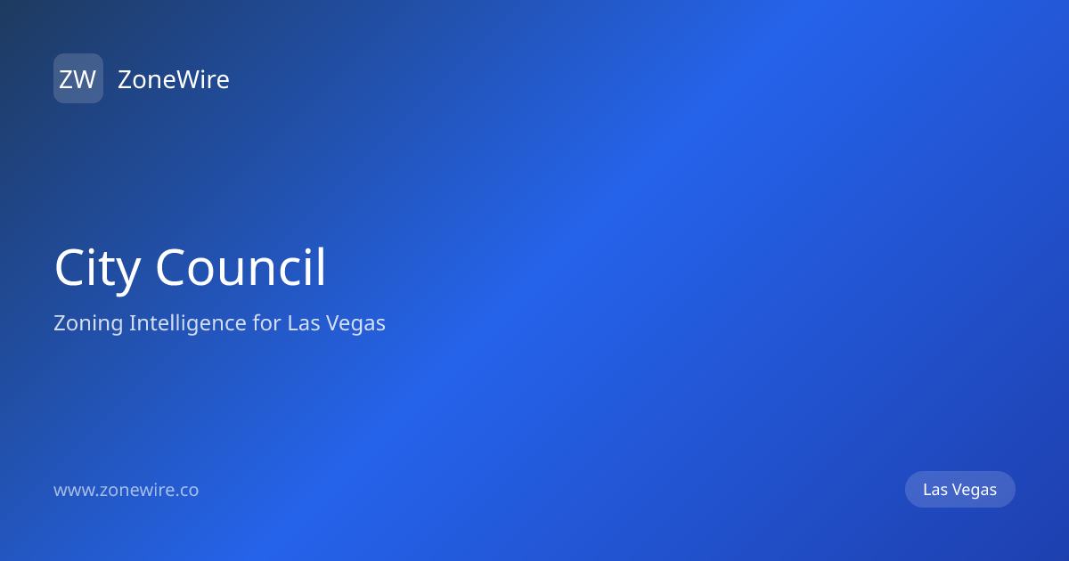 Las Vegas Meeting Sep 16, 2026 | ZoneWire